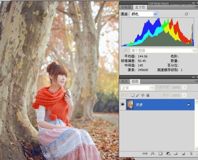 Photoshop详细解析直方图理论技巧,PS教程,图老师教程网