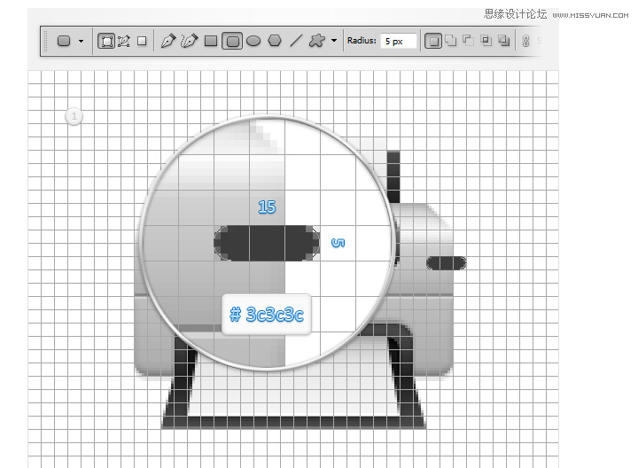 Photoshop设计立体效果的打印机图标,PS教程,图老师教程网