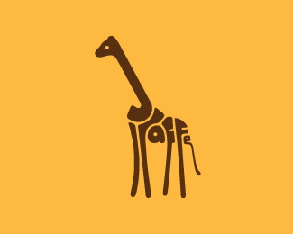 以长颈鹿为设计元素的LOGO设计欣赏,PS教程,图老师教程网