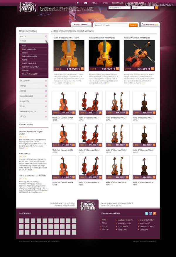 11个出色的音乐网站设计欣赏,PS教程,图老师教程网