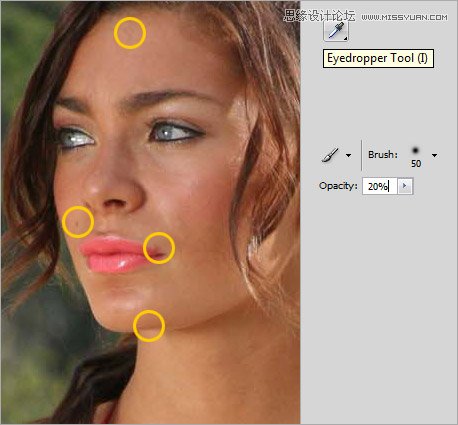 Photoshop给比基尼美女照片优化肤色处理,PS教程,图老师教程网