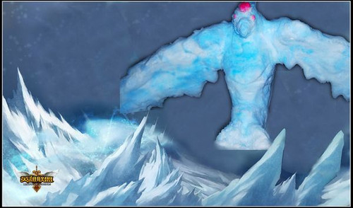 《英雄联盟》玩家有爱演绎冰雕英雄 