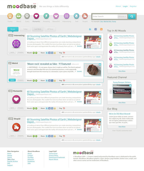 31款创意网页布局设计欣赏,PS教程,图老师教程网