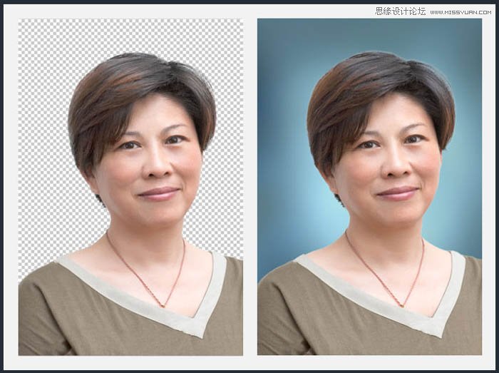 Photoshop给普通的妈妈照片磨皮和美化,PS教程,图老师教程网