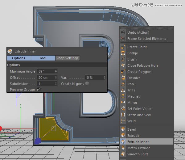 Photoshop结合C4D制作三维立体艺术字,PS教程,图老师教程网