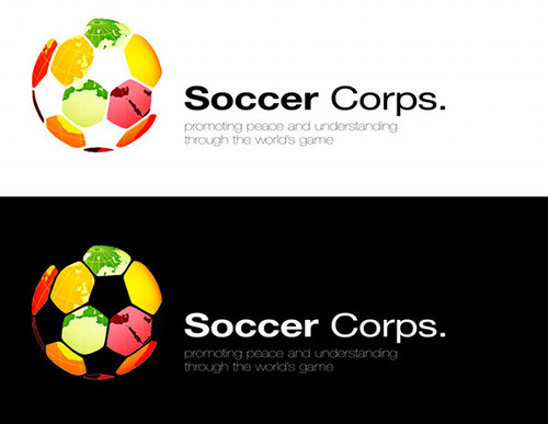 以足球为设计元素的LOGO设计欣赏,PS教程,图老师教程网