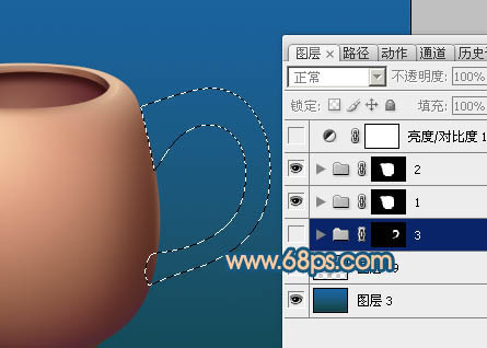 Photoshop绘制立体效果的陶瓷茶壶,PS教程,图老师教程网