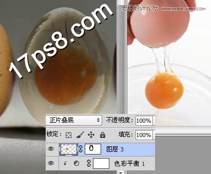 Photoshop合成玻璃效果的熟鸡蛋,PS教程,图老师教程网