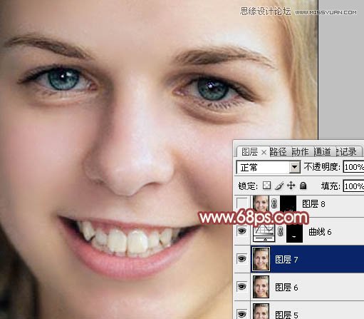 Photoshop超详细的给满脸斑点的女人磨皮,PS教程,图老师教程网