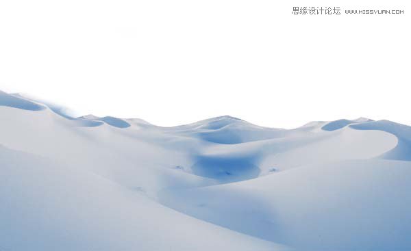 Photoshop合成冬季漂亮的的雪景城堡,PS教程,图老师教程网
