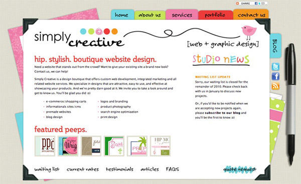 50例美丽诱人的设计师网站设计欣赏,PS教程,图老师教程网