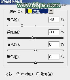 Photoshop调出树下美女秋季柔美色调,PS教程,图老师教程网