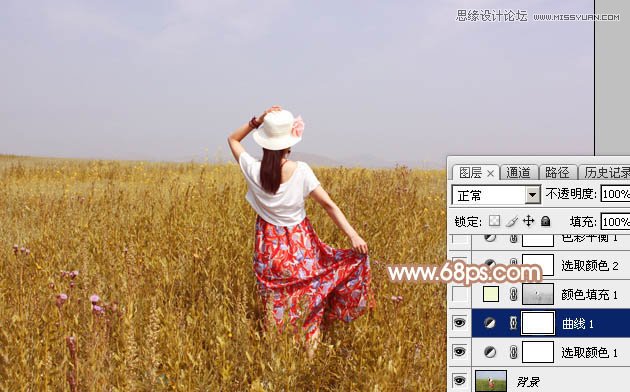 Photoshop给外景美女照片添加逆光效果,PS教程,图老师教程网