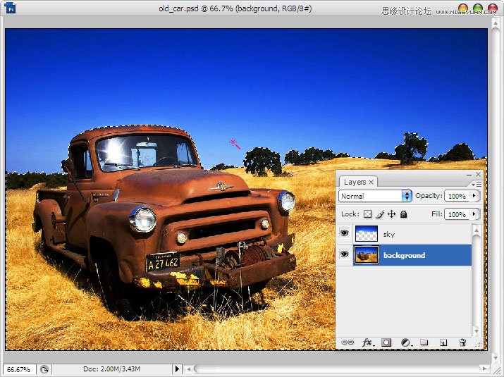 Photoshop巧用木刻滤镜制作插画效果,PS教程,图老师教程网