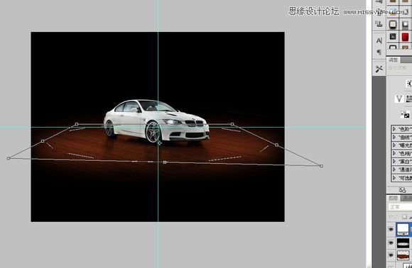 Photoshop设计炫酷的全视角汽车海报教程,PS教程,图老师教程网