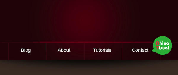 Photoshop设计漂亮的暗红色网页框架,PS教程,图老师教程网