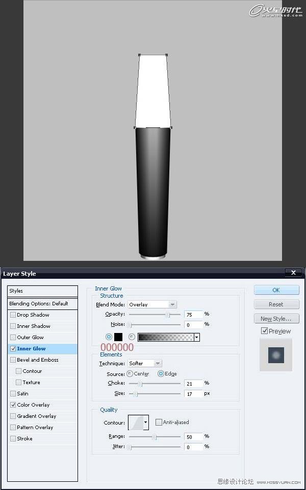 Photoshop鼠绘逼真的钢笔效果,PS教程,图老师教程网