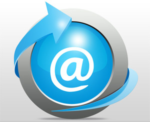 Photoshop制作一个蓝色的电子邮件标志,PS教程,图老师教程网