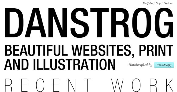45个网页中创意的大字体设计,PS教程,图老师教程网