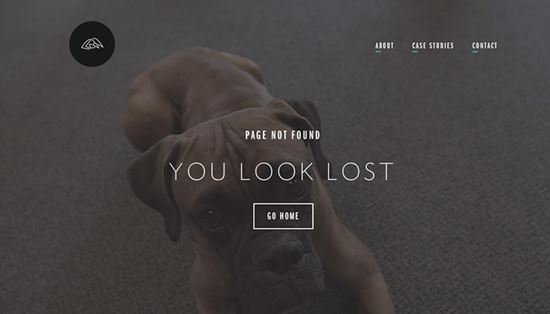 时尚创意有趣的网页404页面设计欣赏,PS教程,图老师教程网