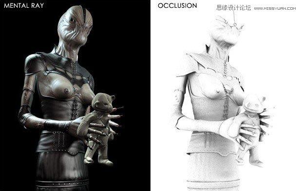 3DMAX制作手拿外星布娃娃的外星人教程,PS教程,图老师教程网
