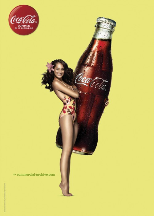 可口可乐创意海报和广告设计,PS教程,图老师教程网