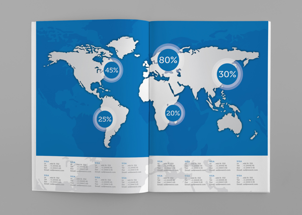 2013国外大气的年报画册设计欣赏,PS教程,图老师教程网