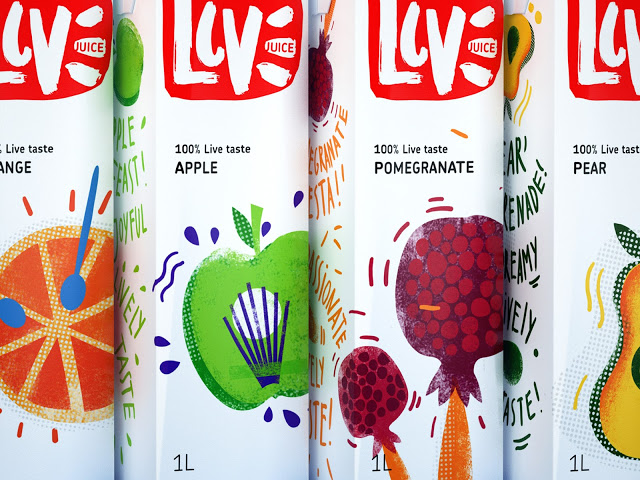 LIVE果汁创意的概念包装设计欣赏,PS教程,图老师教程网