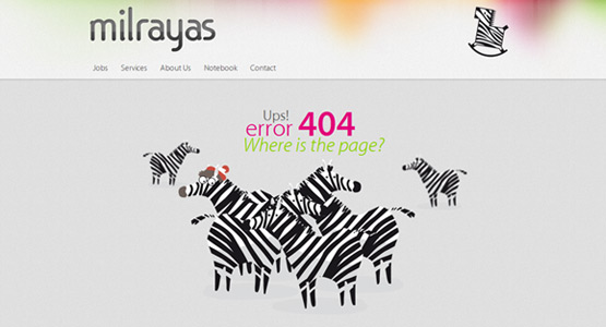 25个非常有创意404错误页面设计,PS教程,图老师教程网