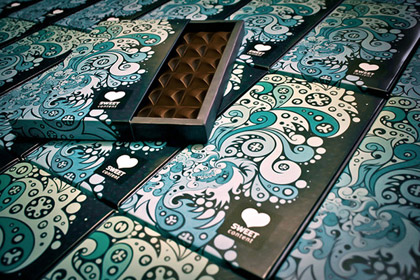 40个美味的巧克力包装设计欣赏,PS教程,图老师教程网