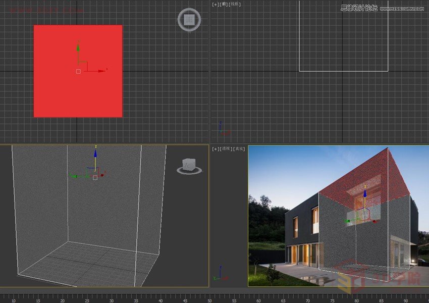 3DMAX巧用透视匹配给照片建模,PS教程,图老师教程网