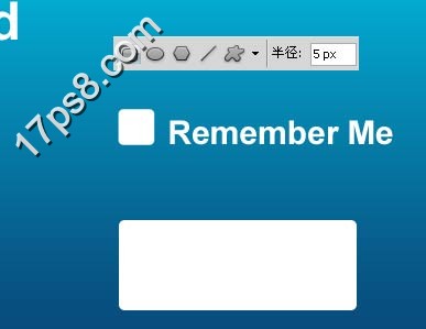Photoshop设计蓝色风格的网页登陆框,PS教程,图老师教程网