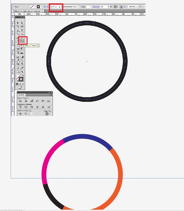 Illustrator制作七彩圆环的方法介绍,PS教程,图老师教程网