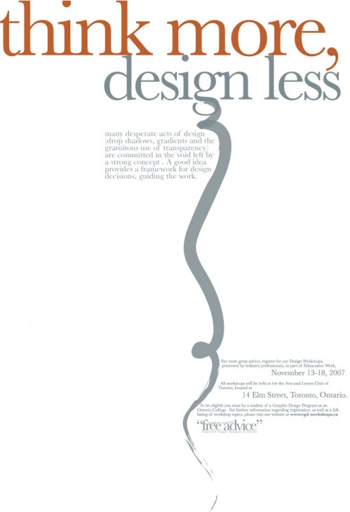 30个出色创意的海报设计欣赏,PS教程,图老师教程网