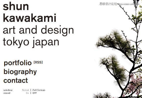 20款独具一格的日本网页设计欣赏,PS教程,图老师教程网