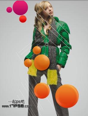Photoshop设计一幅时尚的模特海报,PS教程,图老师教程网