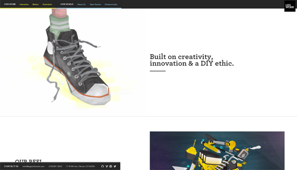 25个狂拽帅酷设计工作室网站设计欣赏,PS教程,图老师教程网