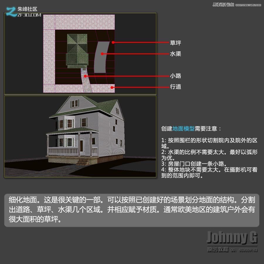 3dmax打造欧式小别墅效果图教程,PS教程,图老师教程网