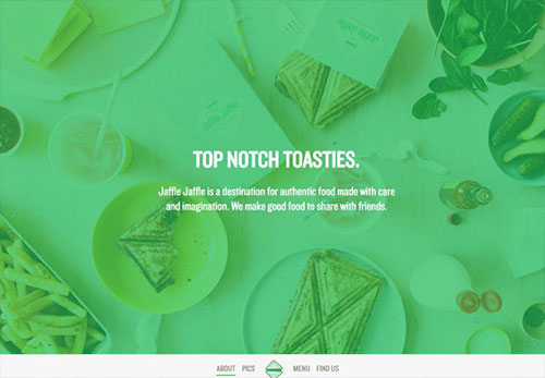 以美食和餐饮为主题的欧美网站设计欣赏,PS教程,图老师教程网