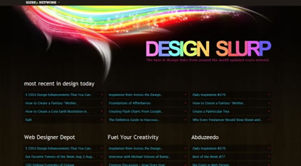 使用发光效果的网站设计欣赏,PS教程,图老师教程网