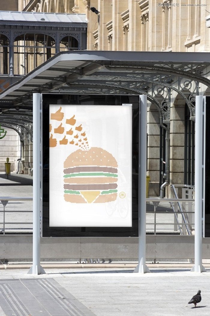 创意的法国麦当劳的全新广告设计欣赏,PS教程,图老师教程网