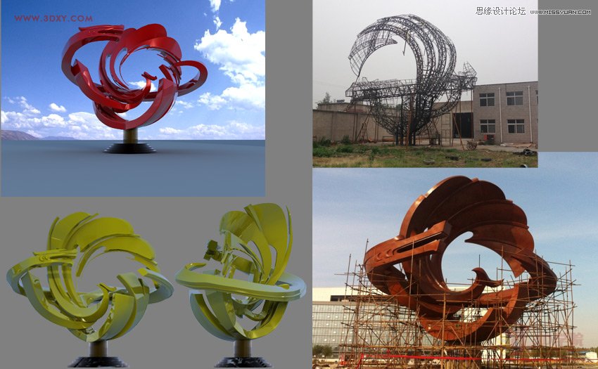 3DMAX如何计算出雕塑表面积的小技巧,PS教程,图老师教程网