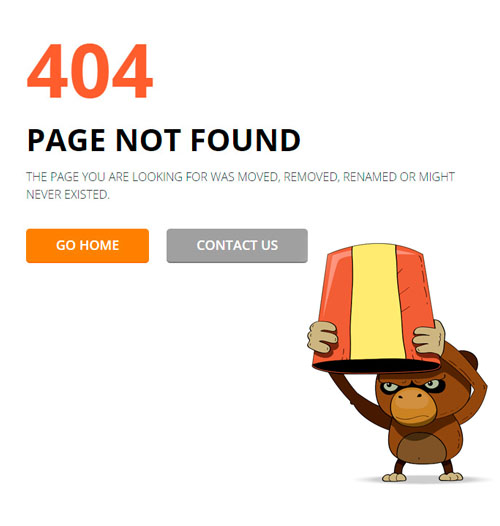精选国外创意的404网页页面设计欣赏,PS教程,图老师教程网
