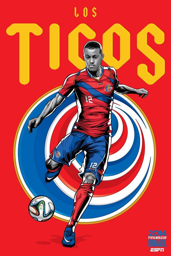 2014世界杯决赛圈宣传海报设计欣赏,PS教程,图老师教程网