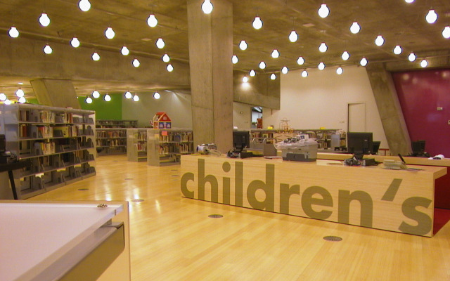 西雅图公共图书馆空间导视设计,PS教程,图老师教程网