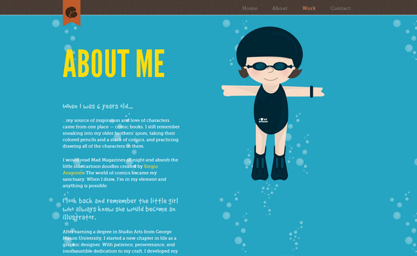 21款创意十足的水下网页设计欣赏,PS教程,图老师教程网
