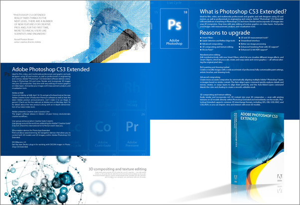 Adobe CS3软件套装宣传画册赏欣赏,PS教程,图老师教程网