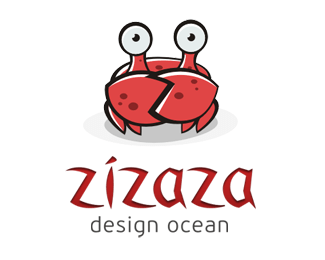 以螃蟹为设计元素的企业标志设计欣赏,PS教程,图老师教程网