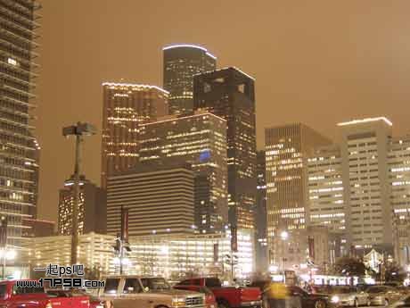 Photoshop增强城市夜景图片的对比度,PS教程,图老师教程网