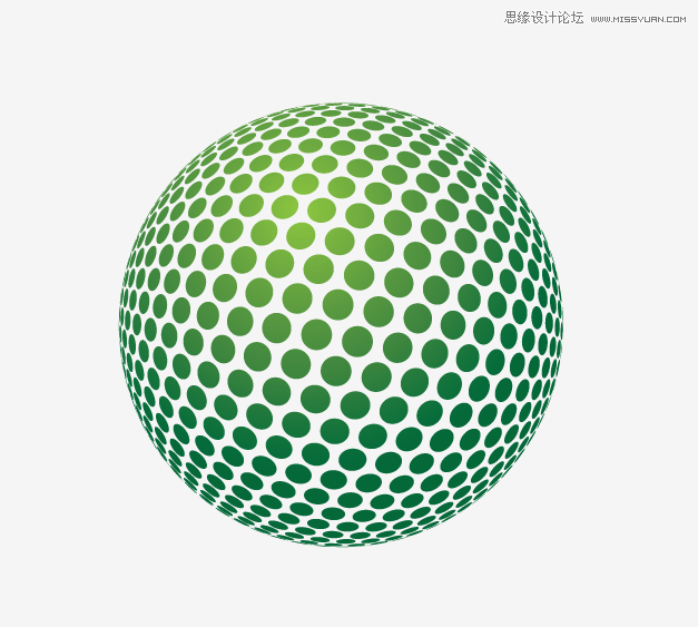 Illustrator简单制作立体效果的球体,PS教程,图老师教程网